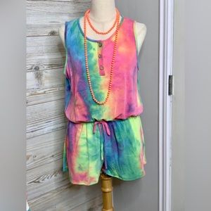 Tie Dye Romper